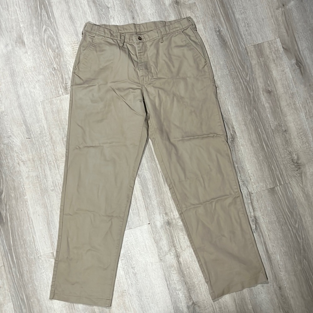 Red kap khakis men’s size 38x36